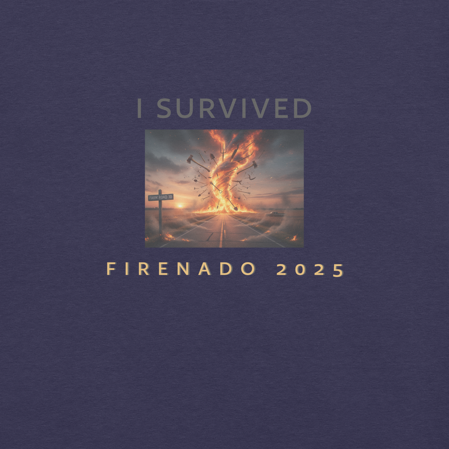 Farm Road 10 Firenado Response Tee - Official Agency Field Issue